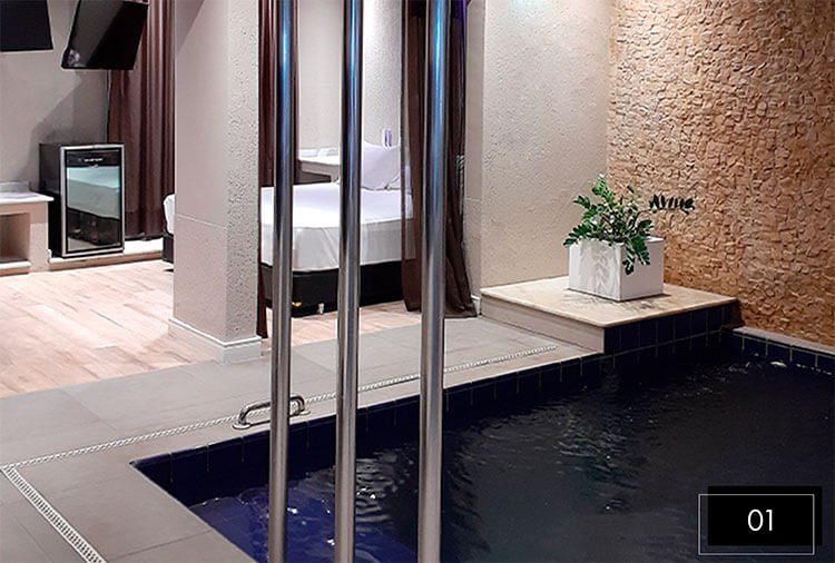 Suíte Acqua 1 - Bangalô Motel, Santa Maria