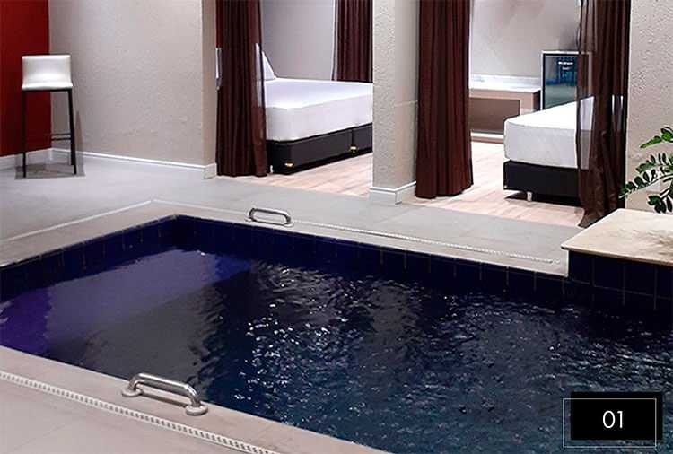 Bangalô Motel, Santa Maria - Suíte Acqua 1 foto 2