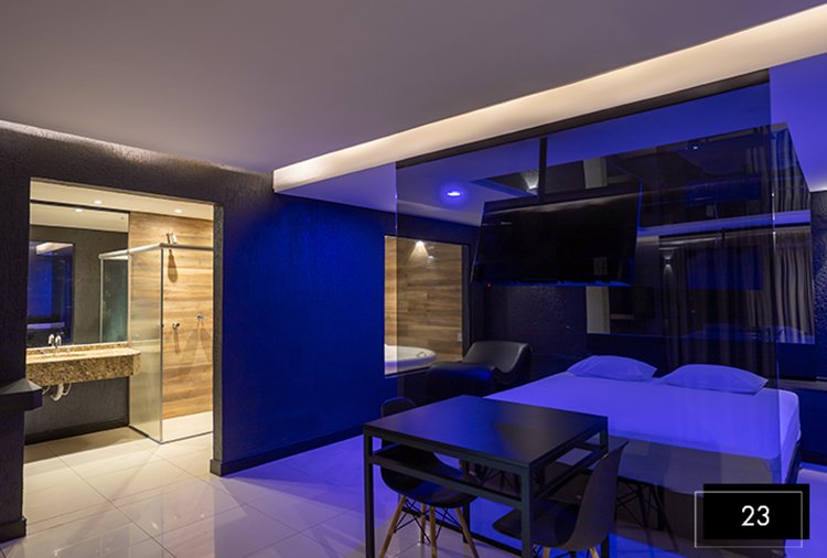 Suítes Lounge - Bangalô Motel, Santa Maria