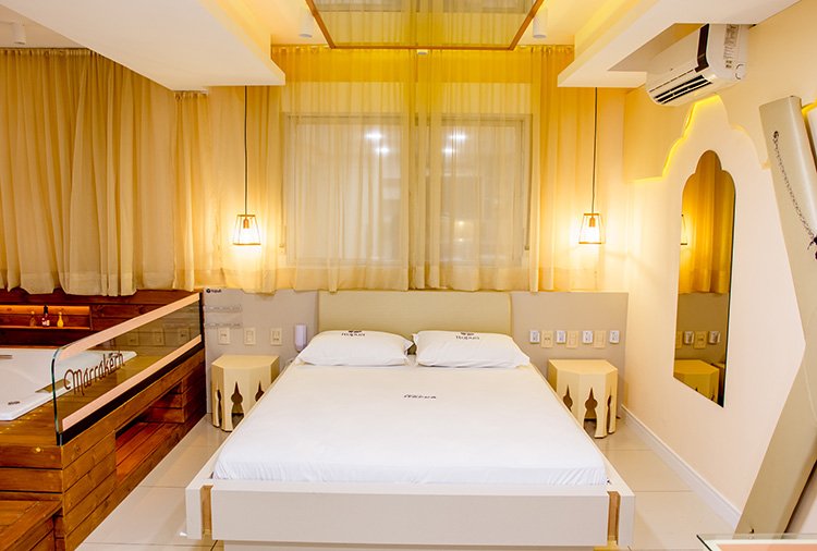 Suíte Premium Marrakech - Motel Itapuã - BR-287, Santa Maria