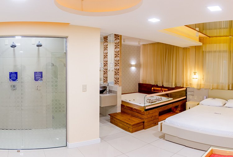 Motel Itapuã - BR-287, Santa Maria - Suíte Premium Marrakech foto 10