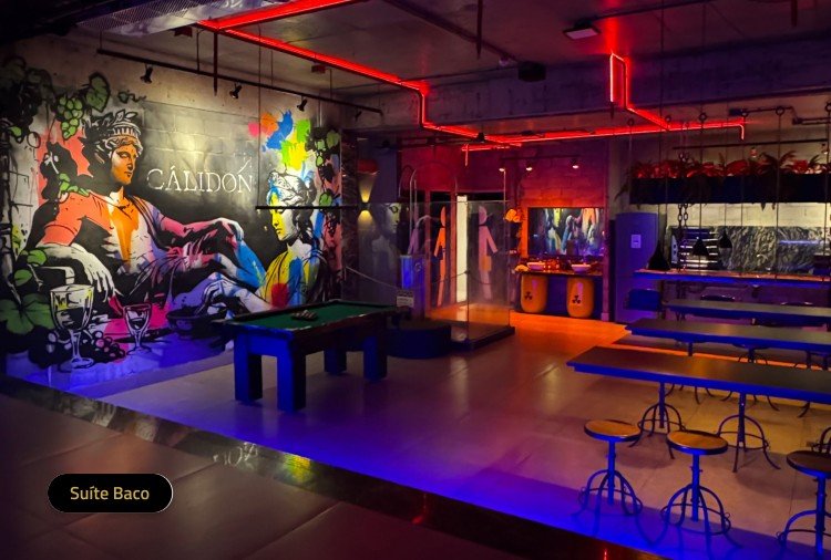 Suíte SPA Baco - Motel Cálidon, Porto Alegre