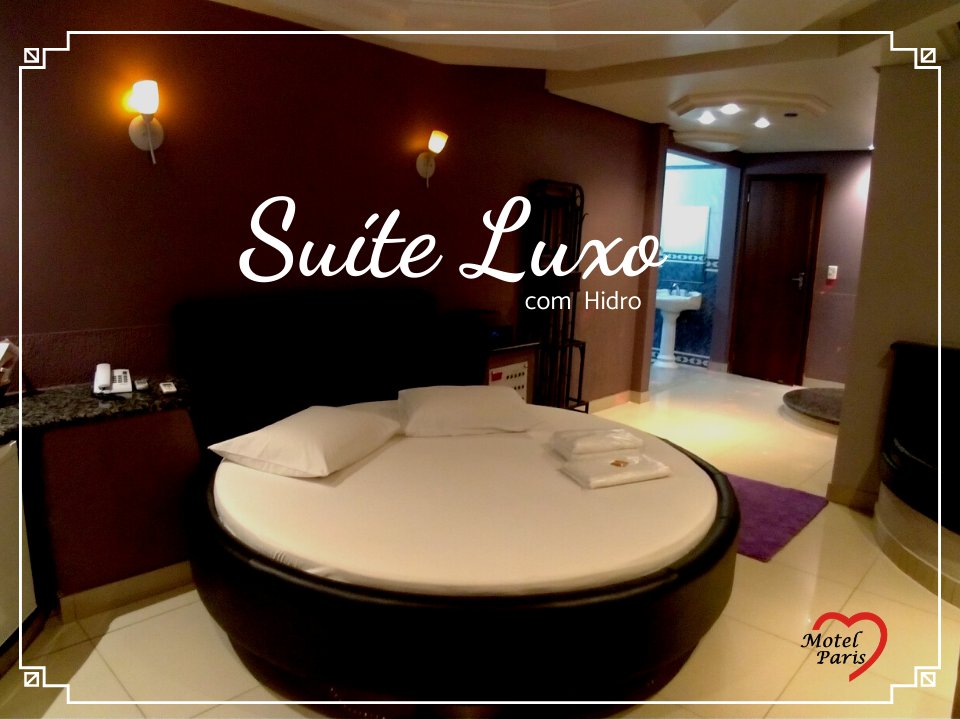 Suíte Luxo c/ Hidro - Motel Paris, Porto Alegre