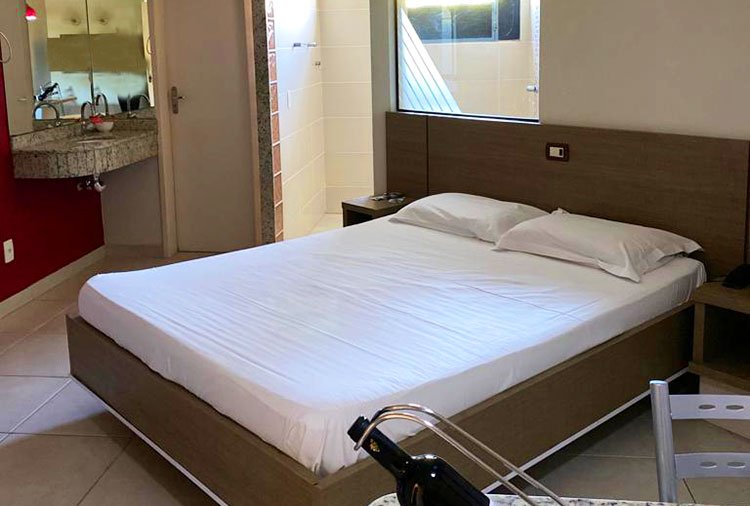 Suíte Super Luxo - Motel Kalipso, São José