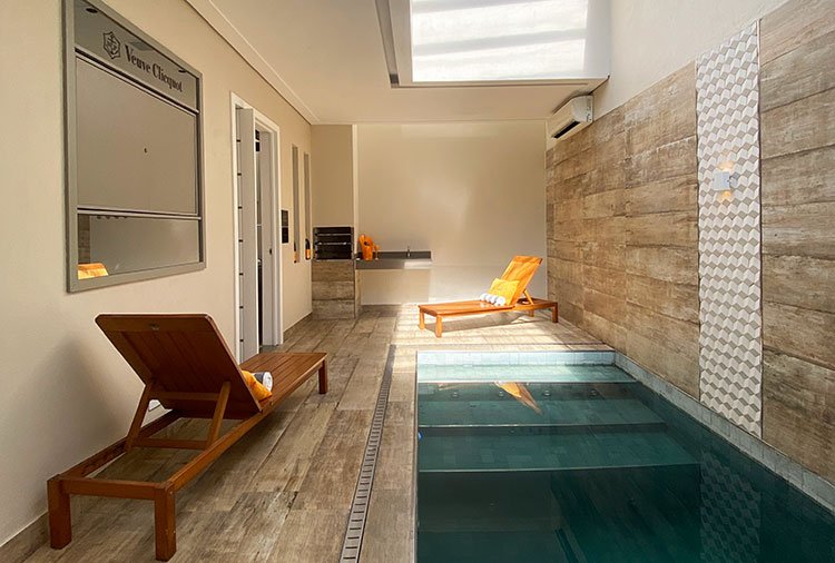 Suíte Acqua Veuve Clicquot - Zaya Motel Premium, Florianópolis