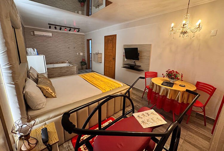 Álibi Motel, Osório - Suíte Spa com Hidro