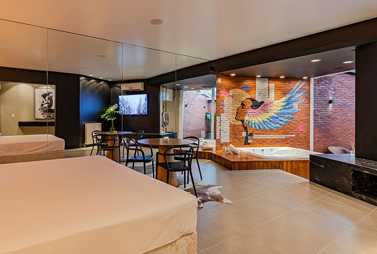 Motel Monn Cherry, Lajeado - Suíte Lounge Hidro foto 9